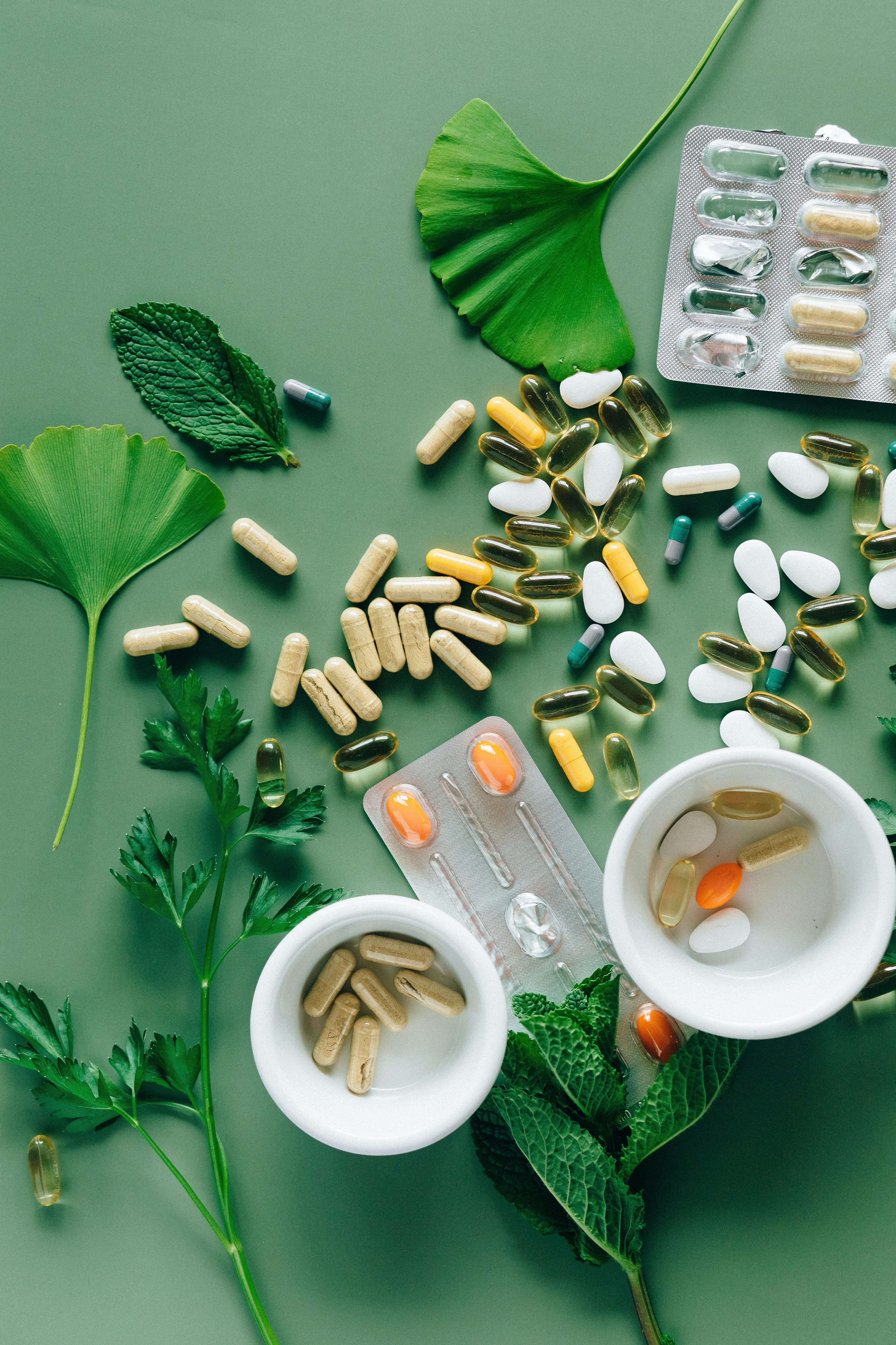 Supplement pills and capsules